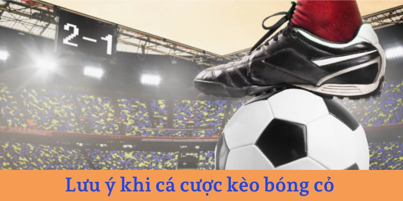 Lưu ý khi cá cược kèo bóng cỏ