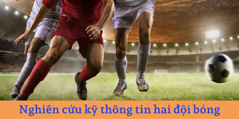 Nghiên cứu kỹ thông tin hai đội bóng khi tham gia cá độ bóng đá cỏ