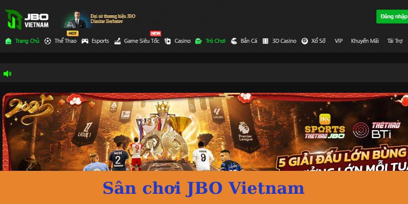 JBO Vietnam được nhiều người chơi tin tưởng