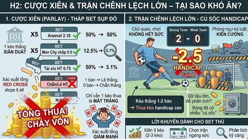 những loại kèo nào không nên chơi