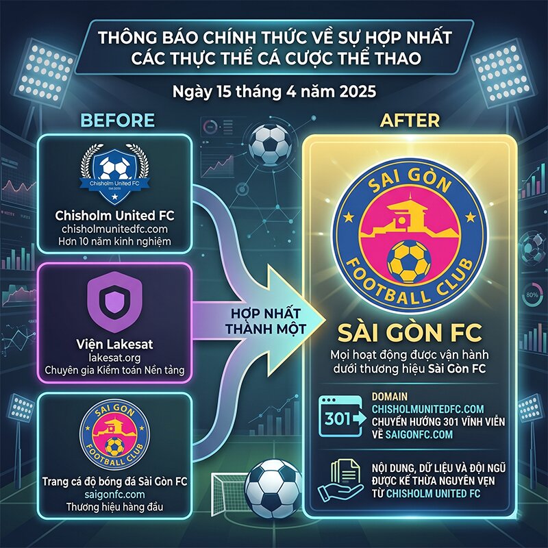 sài gòn fc hợp nhất chisholm united và lakesat